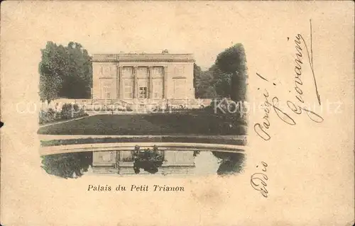 Paris Palais du Petit Trianon Kat. Paris