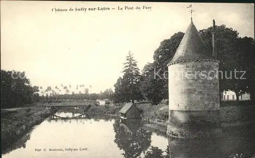 Sully sur Loire Chateau Pont du Parc Kat. Sully sur Loire