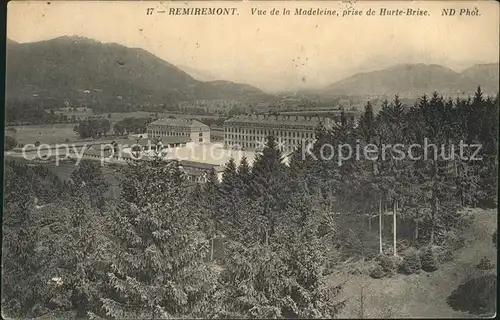 Remiremont Vosges Vue de la Madeleine prise de Hurte Brise Kat. Remiremont