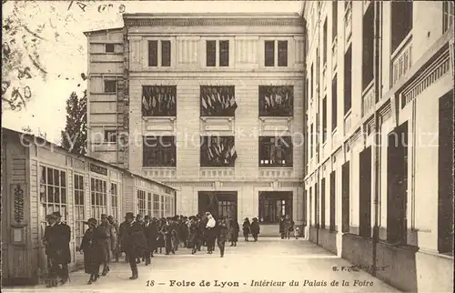 Lyon France Interieur du Palais de la Foire Kat. Lyon