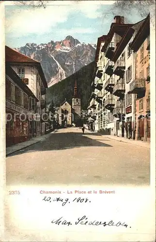 Chamonix La Place et Mont Brevent Kat. Chamonix Mont Blanc