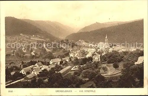 Grendelbruch Bas Rhin Alsace Vue generale et les Vosges Kat. Grendelbruch