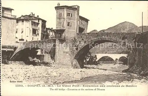 Sospel Vieux Pont Kat. Sospel
