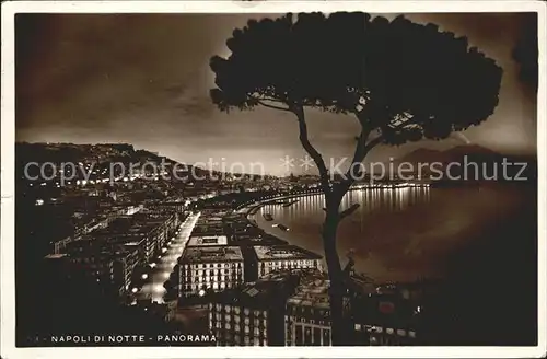 Napoli Neapel Napoli di notte  Kat. Napoli