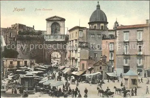 Napoli Neapel Porta Capuana Kat. Napoli