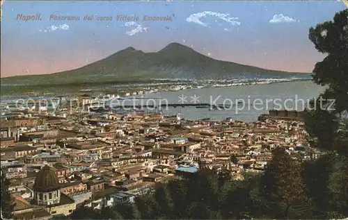 Napoli Neapel Vesuvio  Kat. Napoli