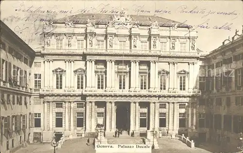 Genova Genua Liguria Palazzo Ducale  Kat. Genova