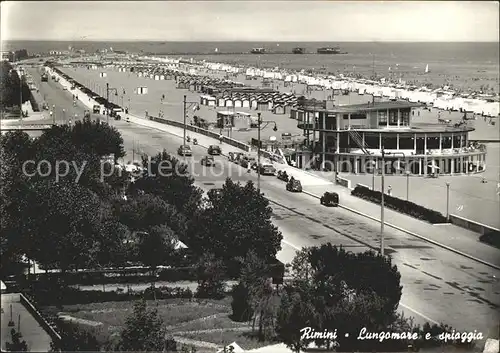 Rimini Lungomare spiaggia  Kat. Rimini