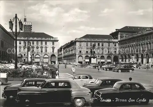 Torino Piazza San Carlo Kat. Torino