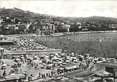 San Remo Spiaggia Strand  Kat. San Remo