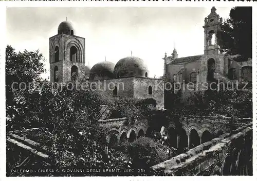 Palermo Sicilia Chiesa S. Giovanni degli Eremiti Kat. Palermo