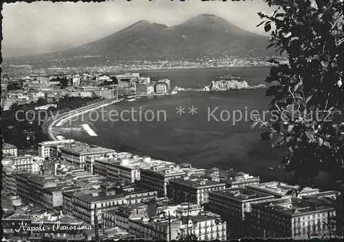 Napoli Neapel Panorama Vesuvio Kat. Napoli