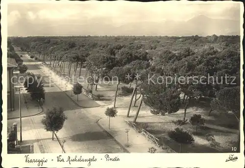 Viareggio Via Michelangelo Pineta  Kat. viareggio