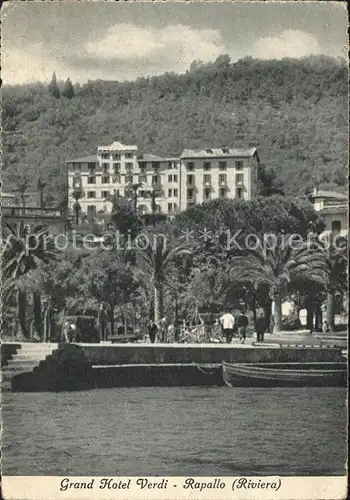 Rapallo Liguria Grand Hotel Verdi Kat. Rapallo