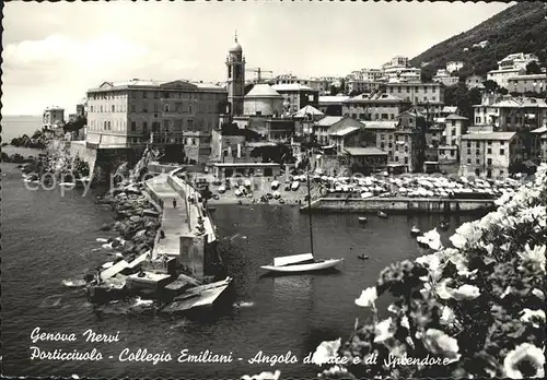 Genova Genua Liguria Nervi Porticciuolo Collegio Emiliani Kat. Genova