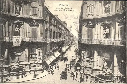 Palermo Sicilia Quattro Cantoni via Maqueda Kat. Palermo