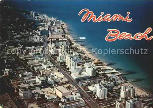 Miami Beach Aerial view Kat. Miami Beach