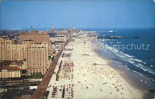 Atlantic City New Jersey Aerial view Beach Atlantic Ocean Kat. Atlantic City
