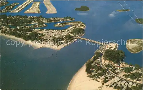 Saint Petersburg Florida John s Pass Bridge Gulf of Mexico aerial view Kat. Saint Petersburg