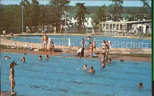 Lakehurst Swimming Pool US Naval Air Station Kat. Lakehurst