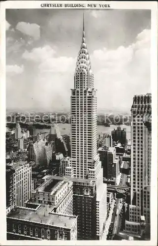New York City Chrysler Building Skyscraper / New York /