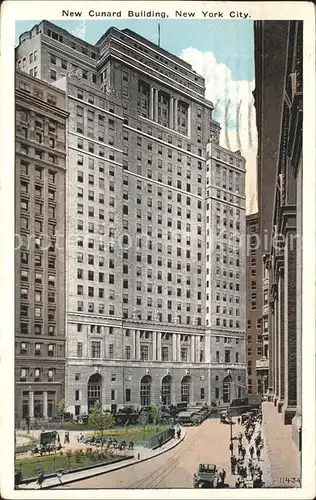 New York City New Cunard Building / New York /