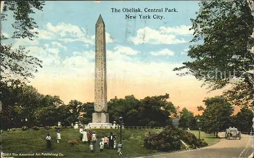 New York City Obelisk Central Park / New York /