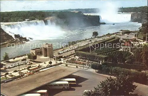 Niagara Falls Ontario General view American Falls Canadian Horseshoe Falls Kat. Niagara Falls Canada