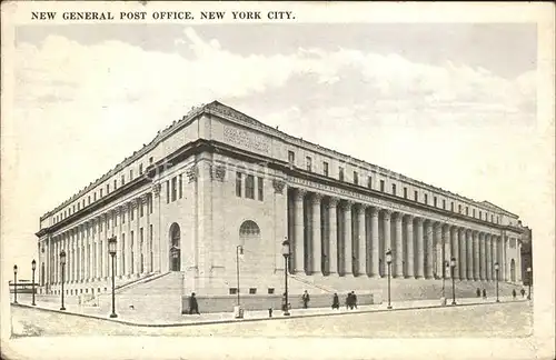 New York City New General Post Office / New York /