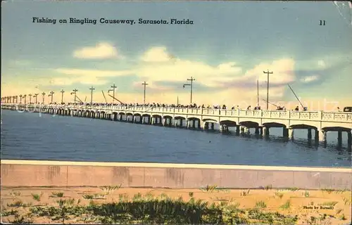 Sarasota Fishing and Ringling Causeway Kat. Sarasota