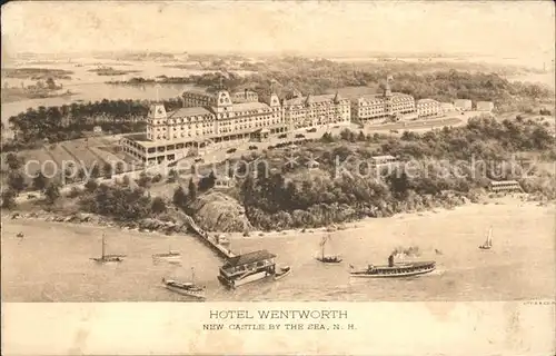 New Castle New Hampshire Hotel Wentworth by the Sea Kat. New Castle
