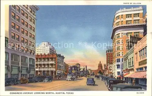 Austin Texas Congress Avenue looking North Kat. Austin