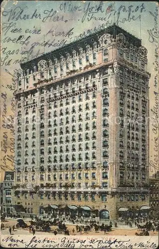 New York City St Regis Hotel / New York /
