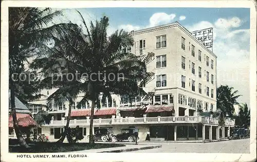 Miami Florida Hotel Urmey Palm Tree Kat. Miami