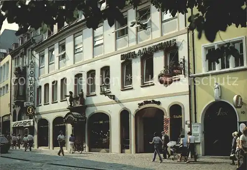 Freiburg Breisgau Hotel am Rathaus Kat. Freiburg im Breisgau