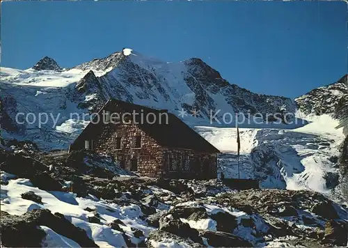 Moiry VD Cabane Dt des Rosses et Ptes Glacier de Moiry Kat. Moiry