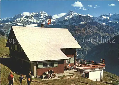 Spiringen Naturfreundehaus Rietlig im Schaechental Kat. Spiringen