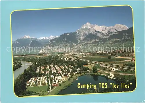 Sion VS Camping TCS Les Iles Panorama Kat. Sion