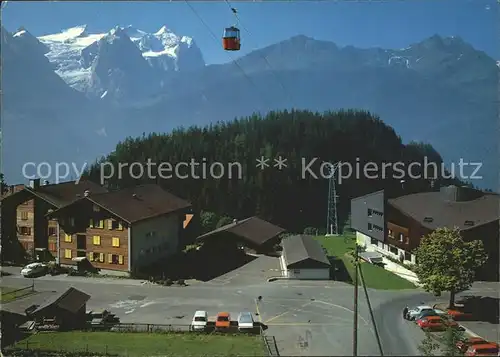 Wasserwendi Gondelbahn Kaeserstadt Wetterhorngruppe Kat. Wasserwendi