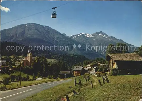 Fiesch Luftseilbahn Fiesch Eggishorn Kat. Fiesch