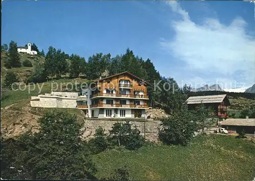 Zeneggen Hotel Alpenblick mit Chalet Mischabel Kat. Zeneggen