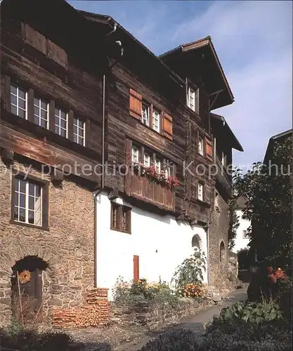 Werdenberg Im Oberstaedtli Kat. Werdenberg