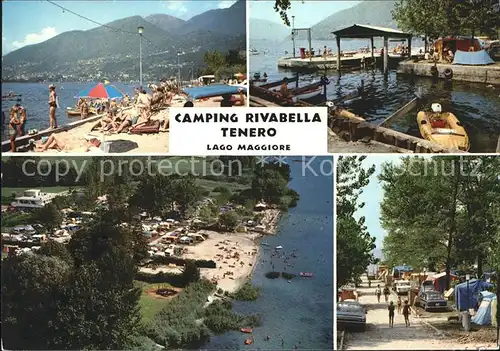 Tenero Camping Rivabella Lago Maggiore Kat. Tenero