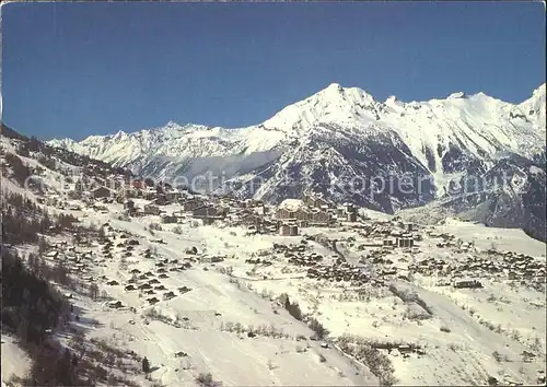 Haute Nendaz Totalansicht Kat. Haute Nendaz