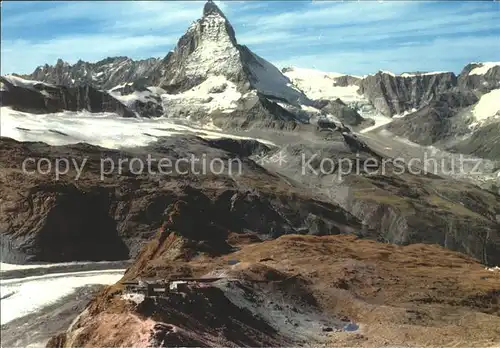 Gornergrat Zermatt mit Matterhorn / Gornergrat /Rg. Zermatt