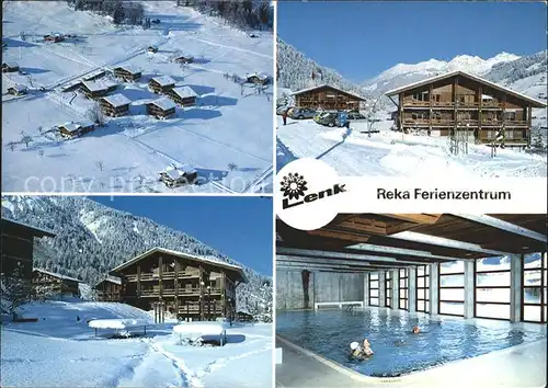 Lenk Simmental Reka Ferienzentrum Hallenbad Kat. Lenk Simmental