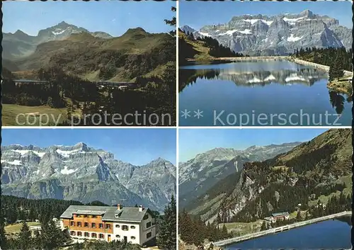 Schwanden BE Stausee Garichte Berggasthaus Mettmen Kat. Schwanden BE