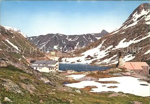 Aosta Aostatal mit Gr Sankt Bernhard Hospiz Kat. Aosta