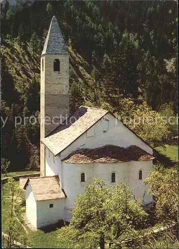 Alvaschein Karolinger Kirche St Peter zu Mistail Kat. Alvaschein