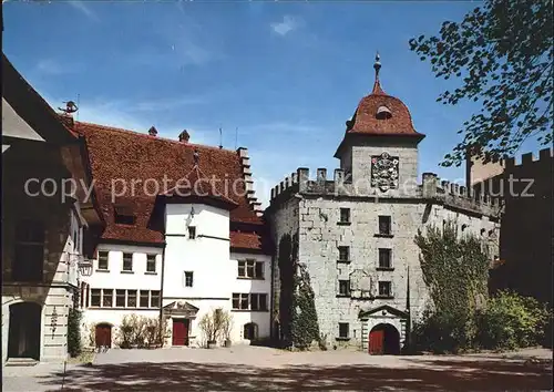 Lenzburg Schloss Lenzburg Landvogtei und Ostbastion Kat. Lenzburg